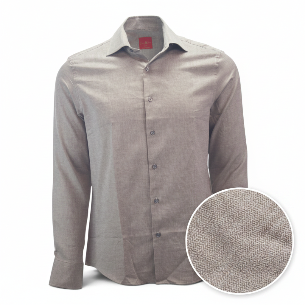Force shirt with fabric detail zoom